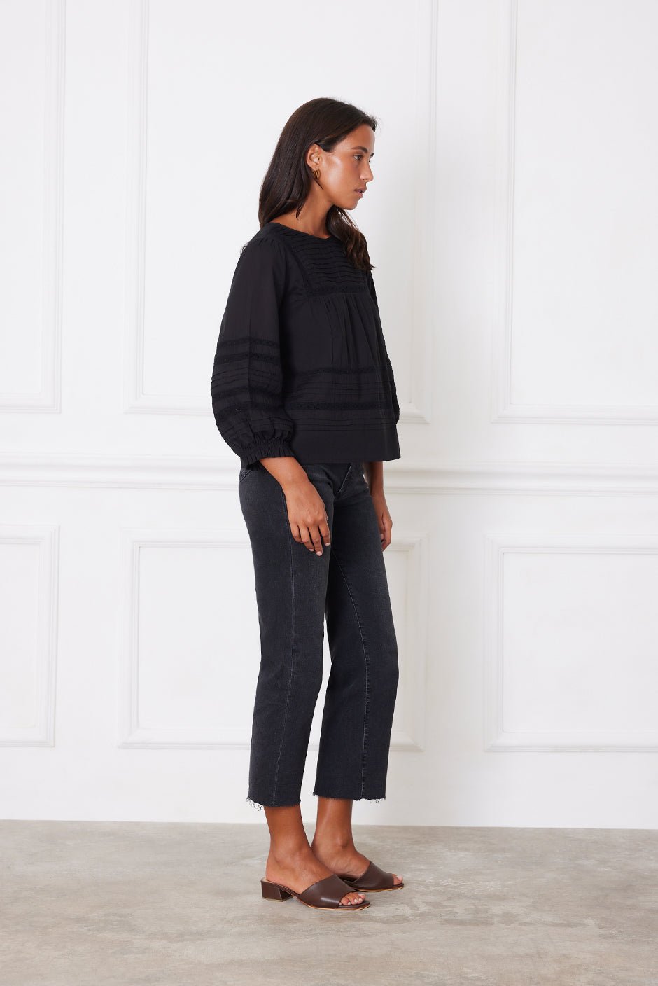 Dawn Blouse in Black - Image 3