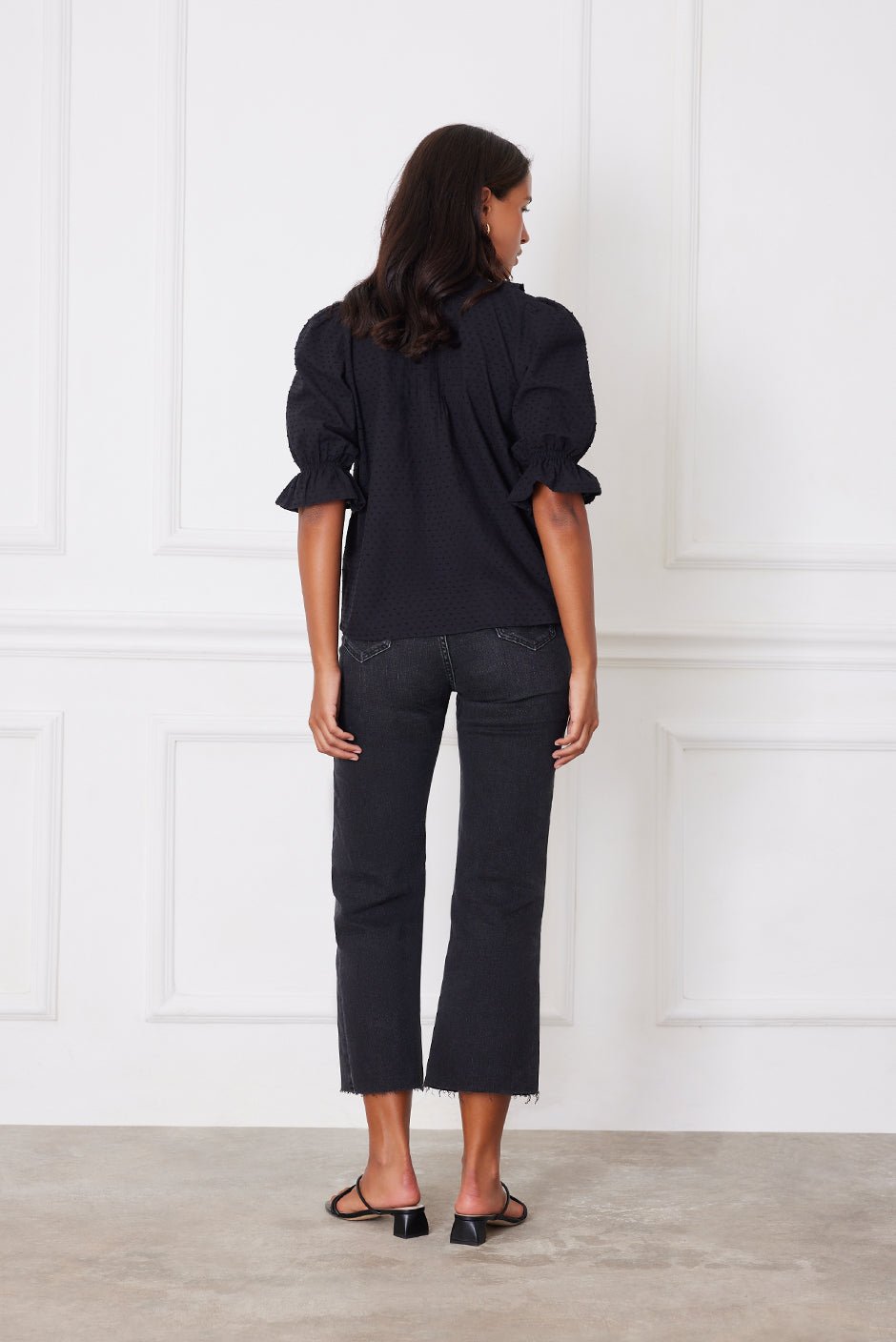 Chloe Shirt in Black - Image 5