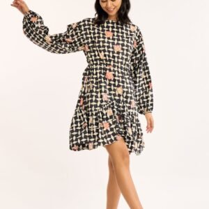 Mira Cotton Dress in Atlas Floral