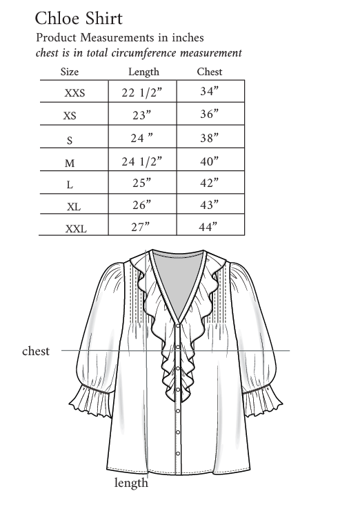 Chloe Shirt in Navy - Image 5