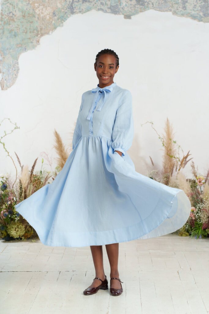 Jasmine Linen Dress