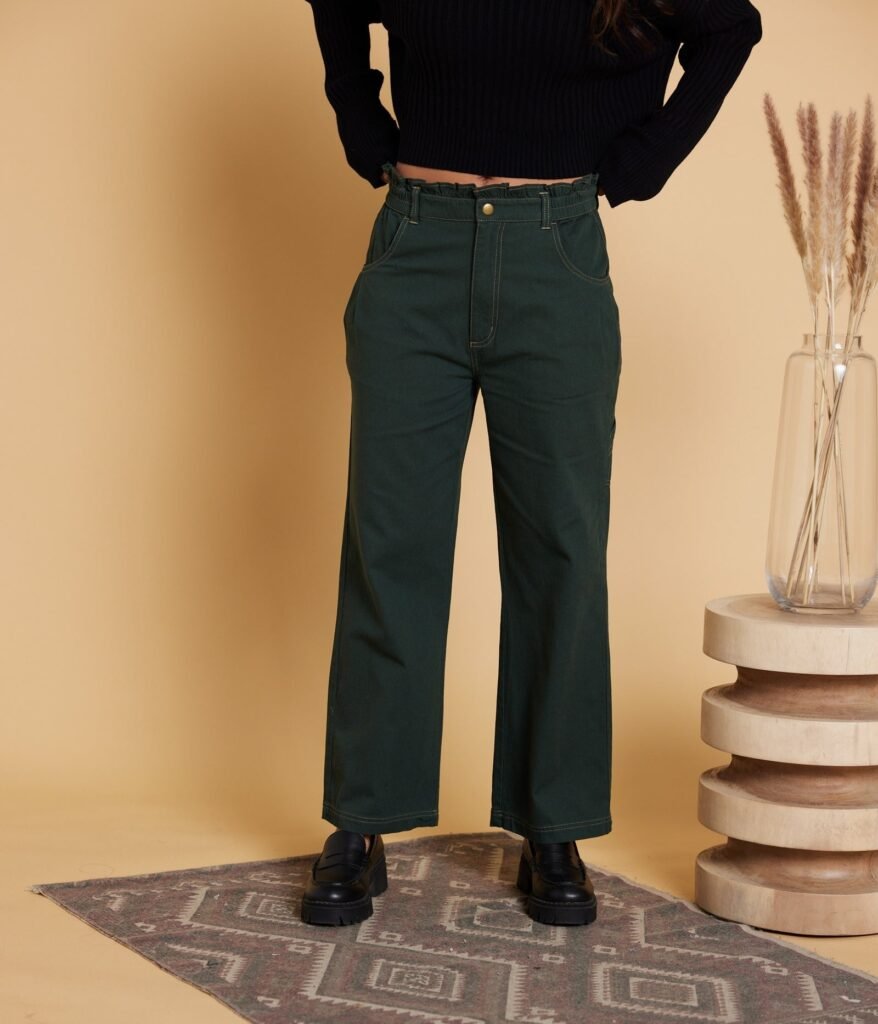 Sailor Organic Cotton Straight Leg Pants