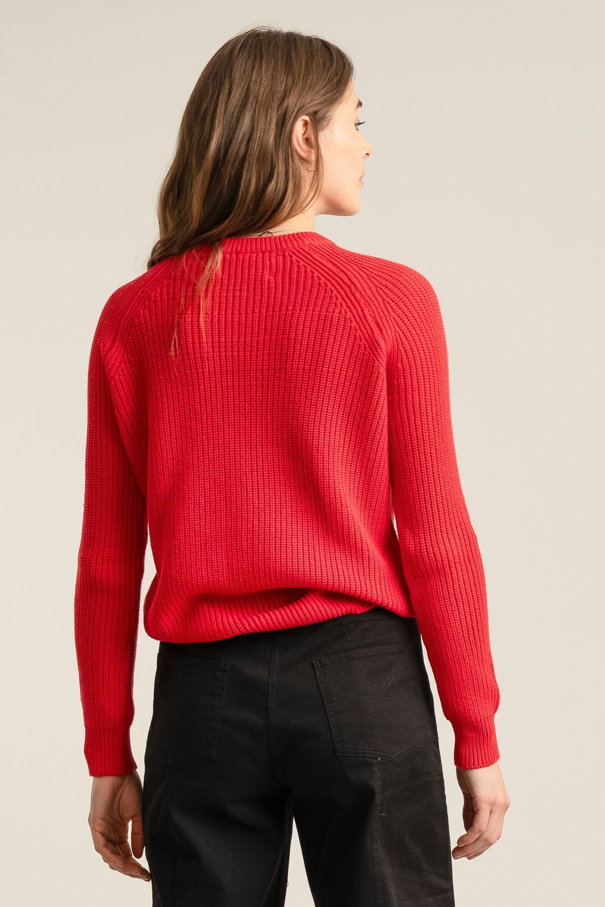 Sergio Organic Cotton Sweater in Green - Image 4