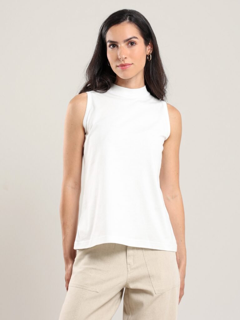 Sahra Tank in Off White