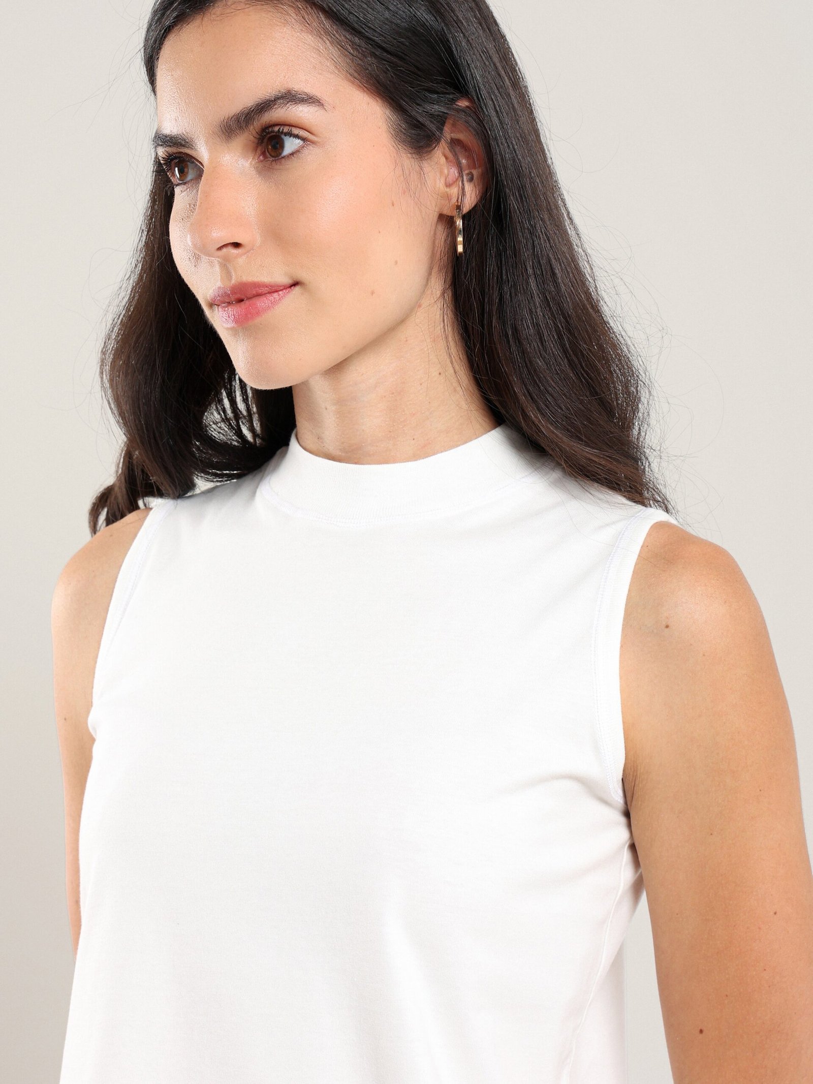 Sahra Tank in Off White - Image 5