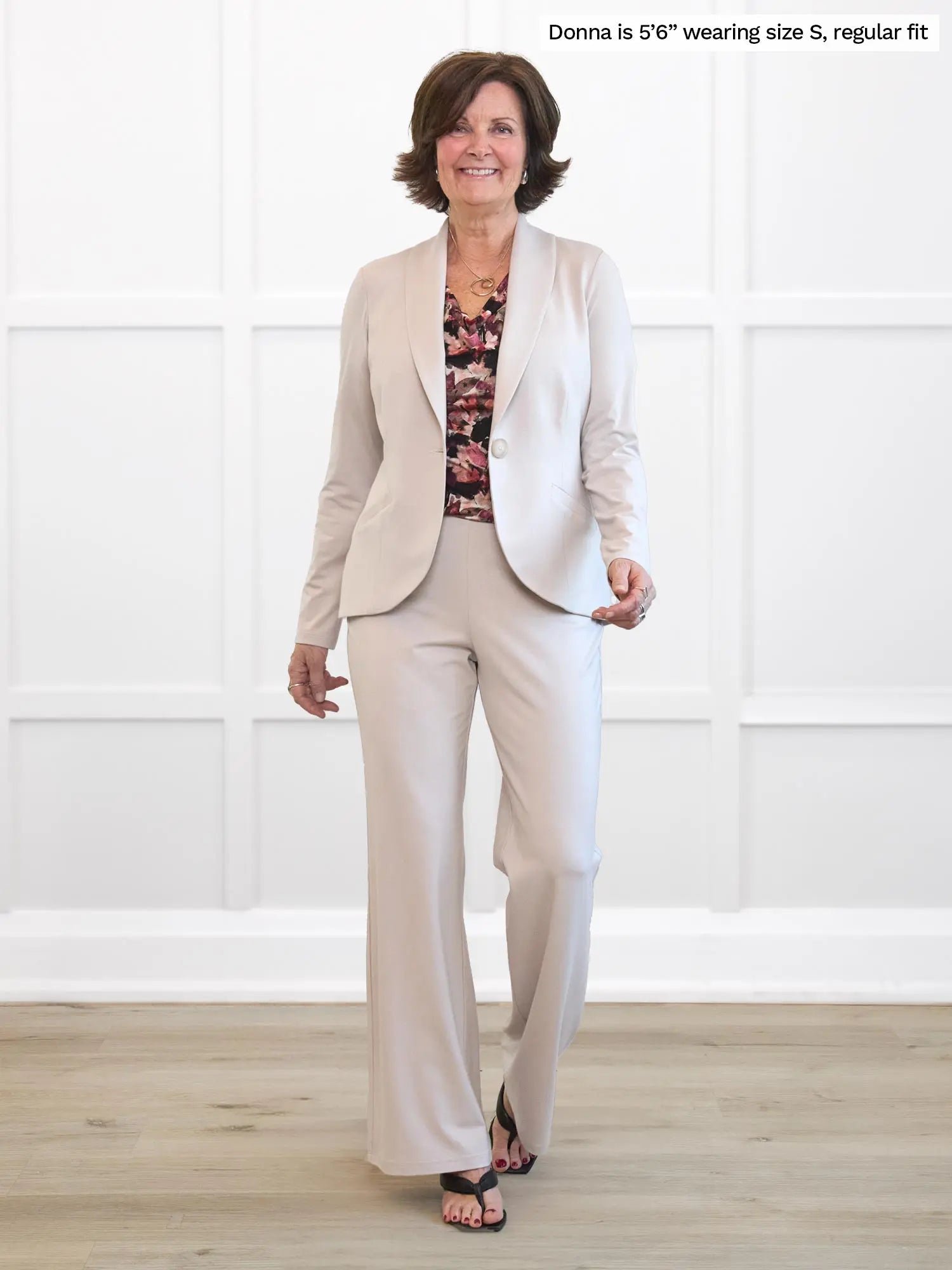 Reed Wide Leg Pants in Sandstone