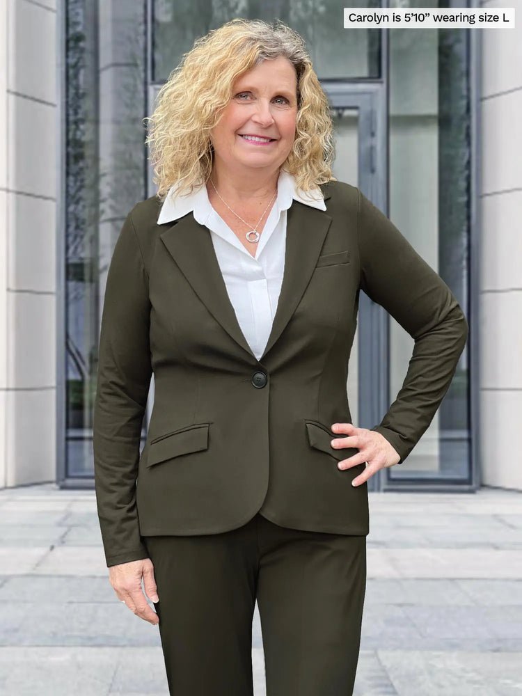 Sienna Relaxed Fit Blazer in Natural - Image 4