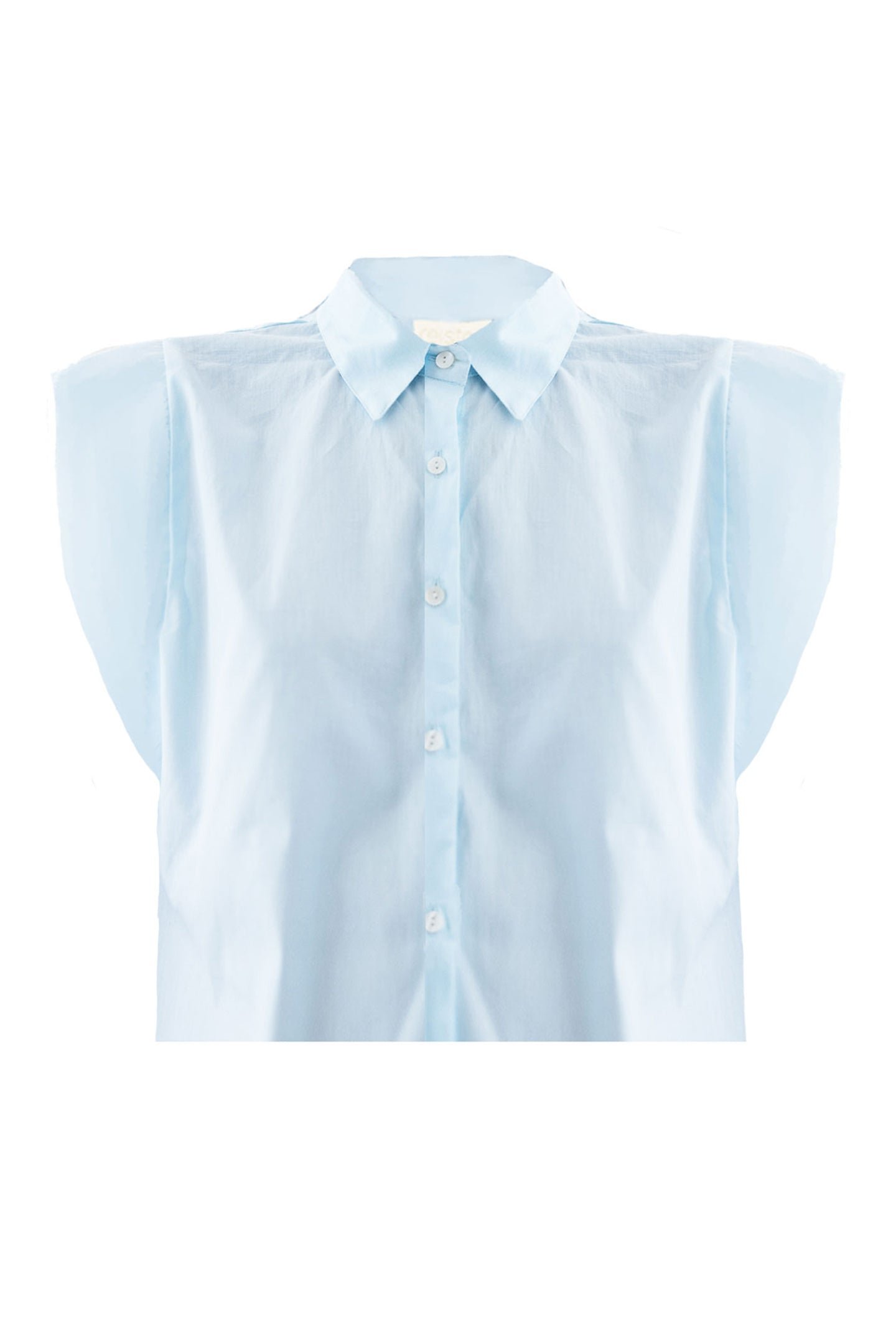 Perfect Summer Button Down in Blue - Image 3