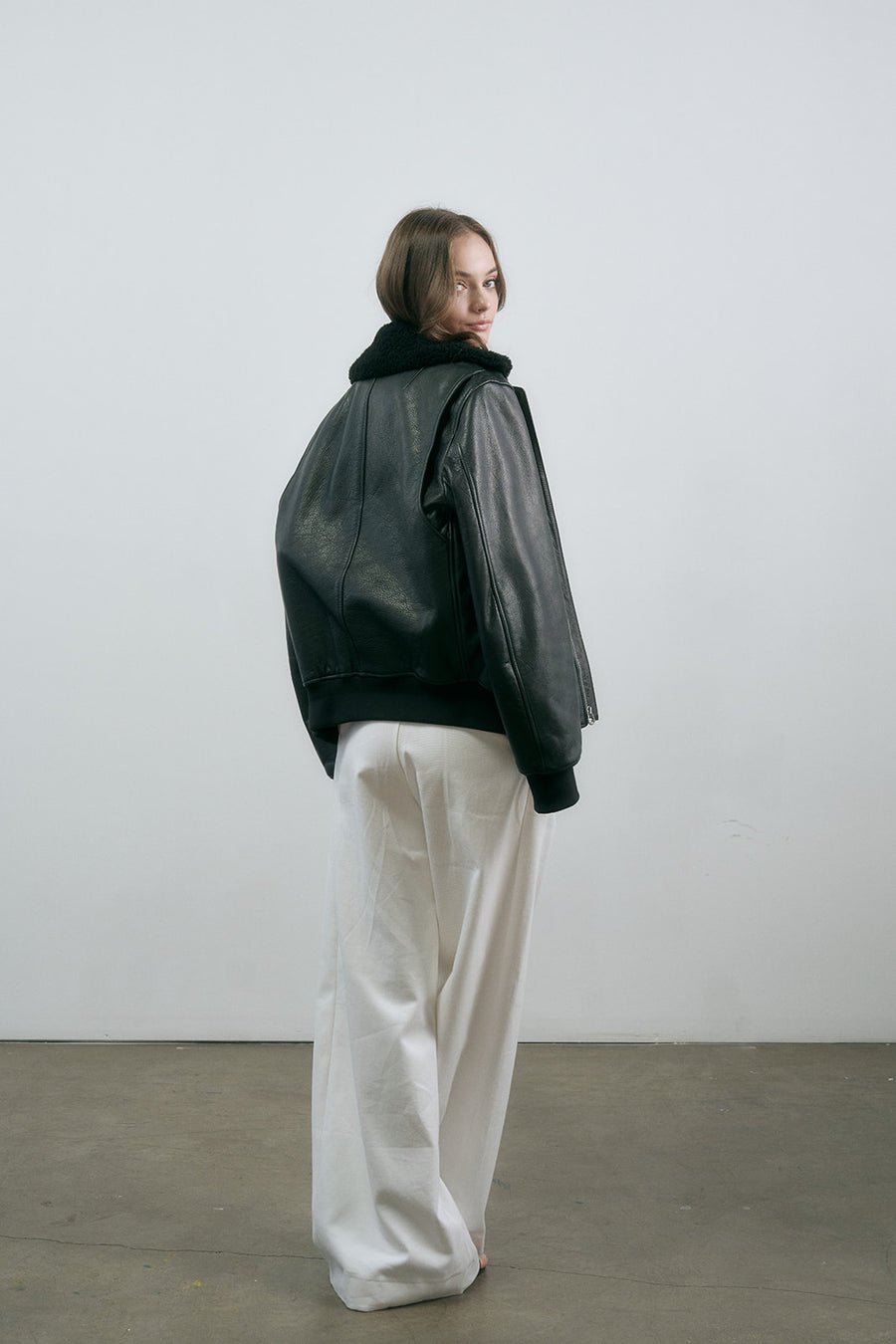 Regenerative Organic Cotton Wide Leg Pants - Image 3