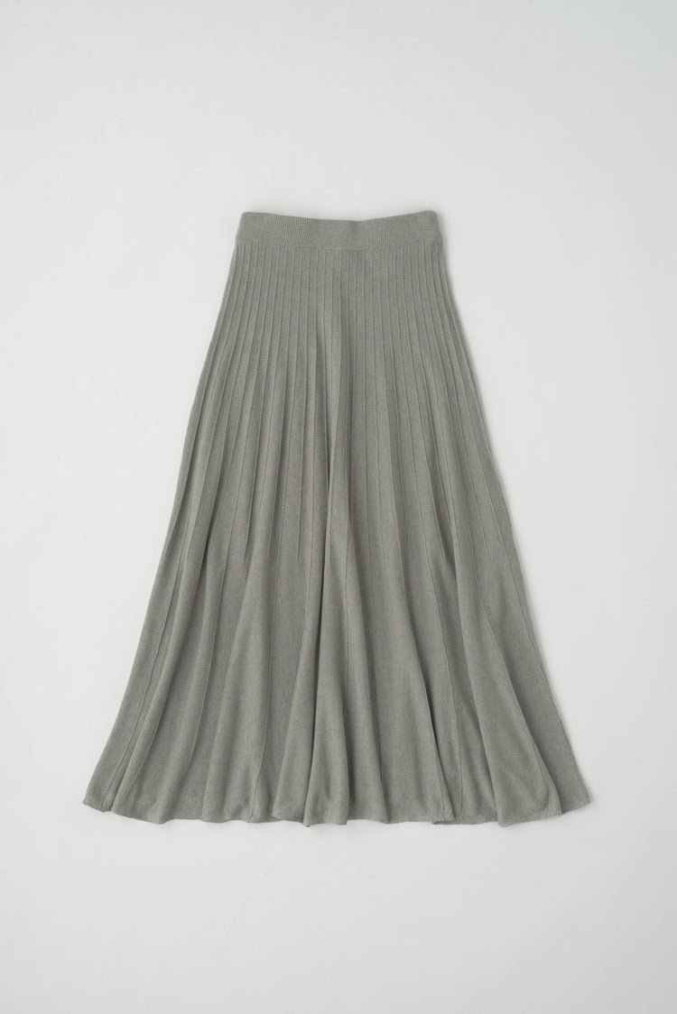Gezira Knit Skirt in Sunstar Red - Image 2
