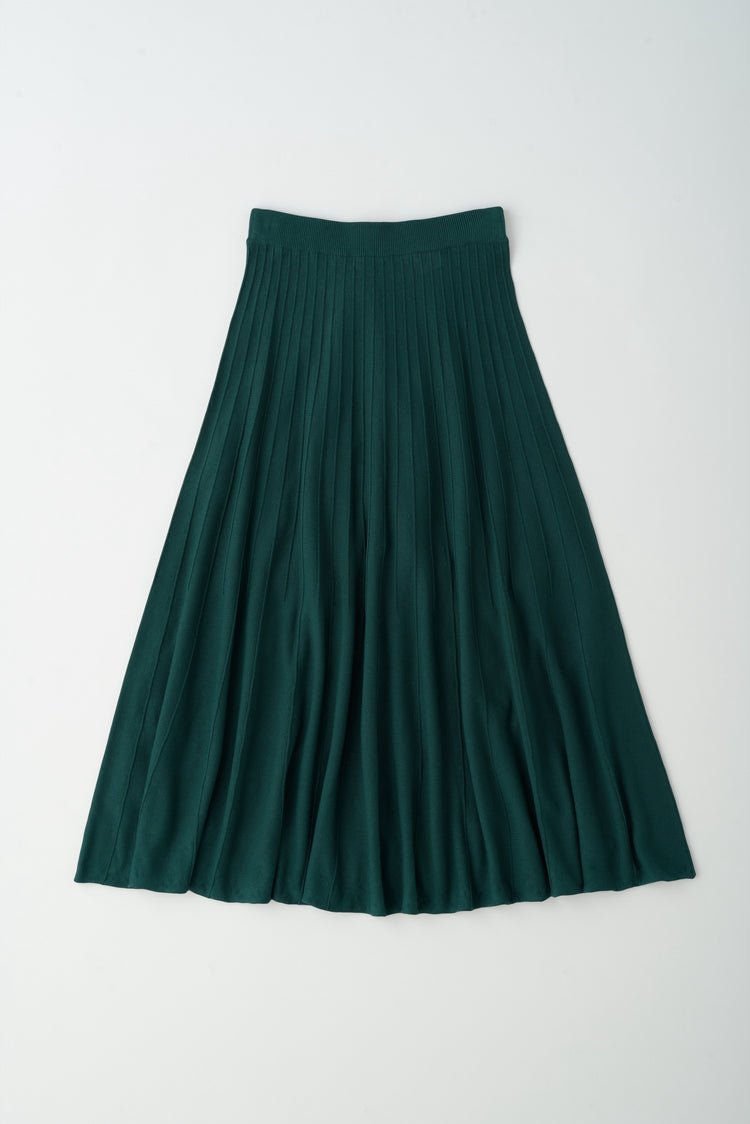Gezira Knit Skirt in Sunstar Red - Image 3