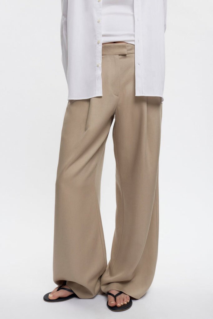 Amun Trouser in Beige