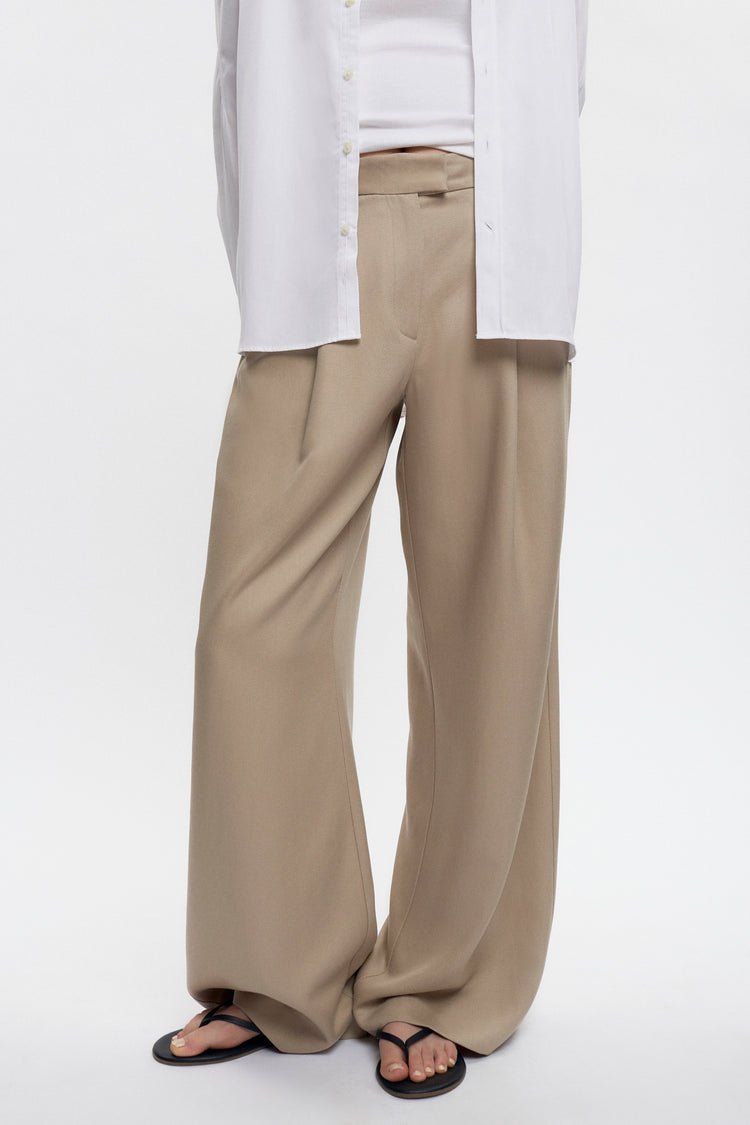Amun Trouser in Beige