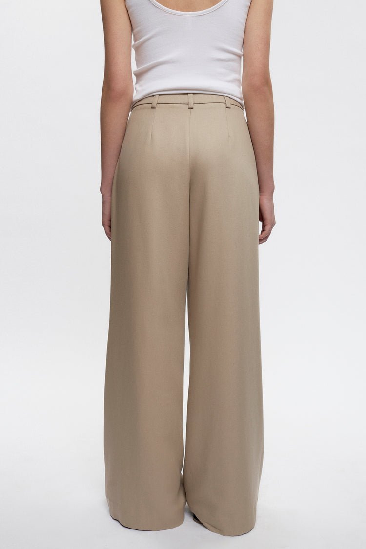 Amun Trouser in Beige - Image 3