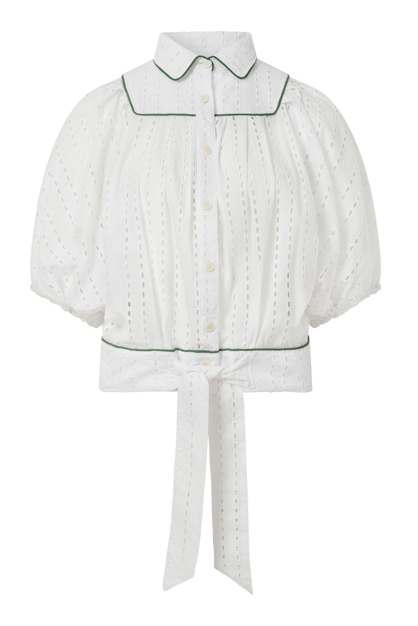 Organic Cotton Magic Broderie Anglaise Blouse
