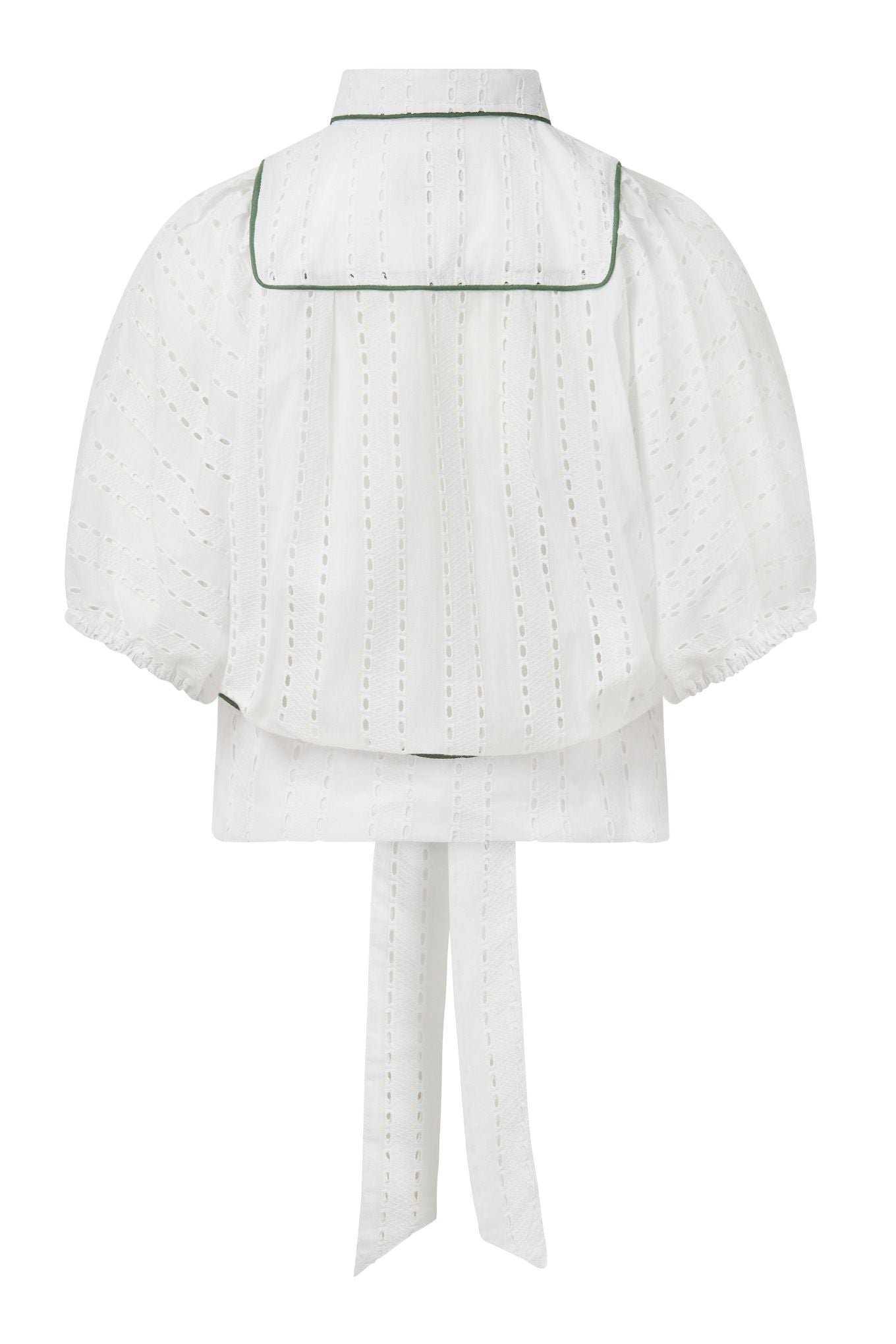 Organic Cotton Magic Broderie Anglaise Blouse - Image 2