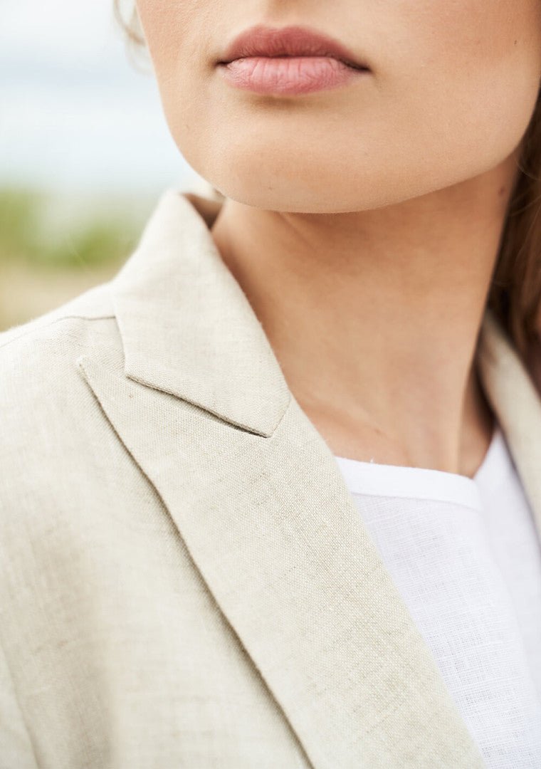Colette Linen Blazer Jacket - Image 5